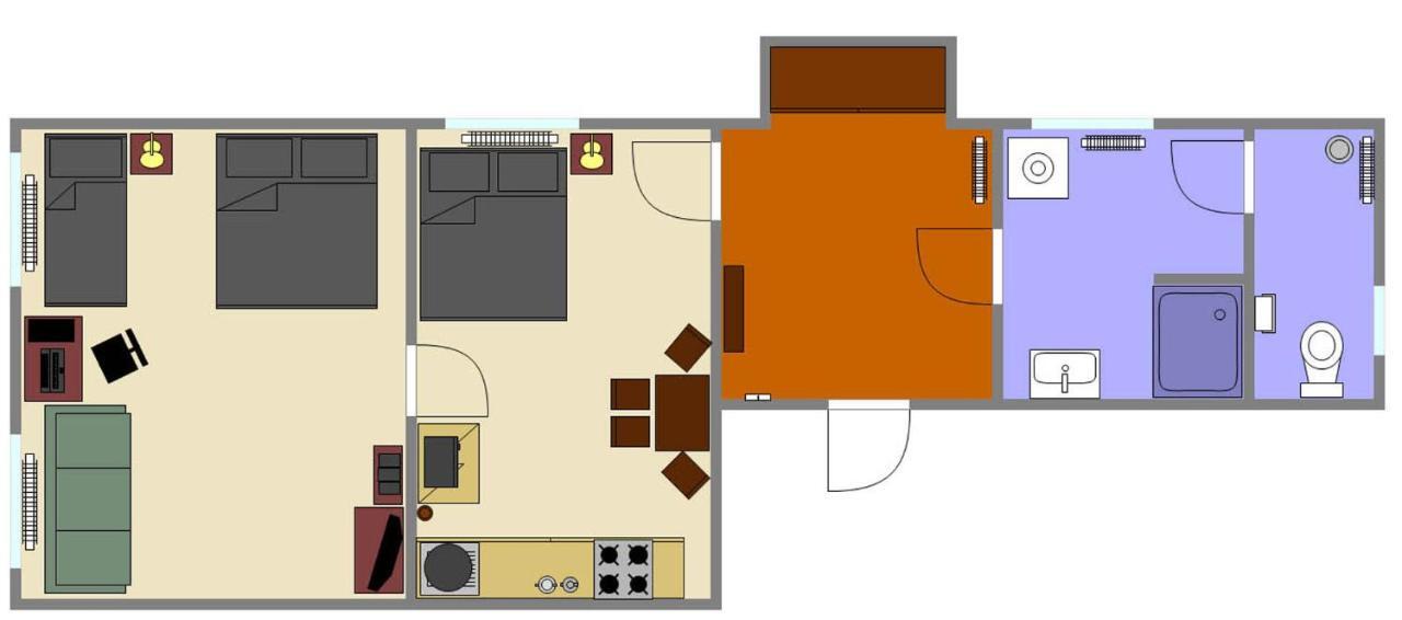 Apartman Letna プラハ エクステリア 写真